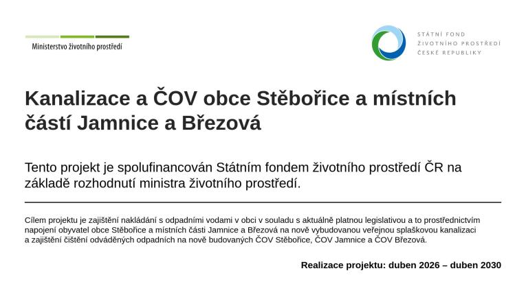 Kanalizace a&nbsp;ČOV