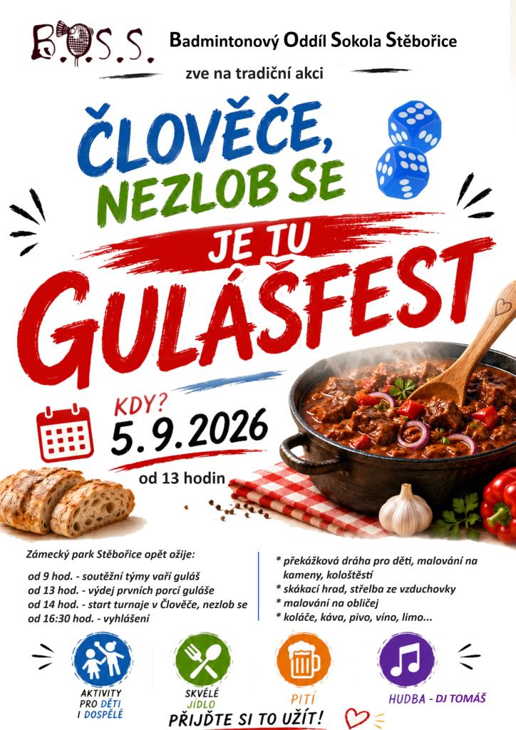 Člověče, nezlob se&nbsp;je tu Gulášfest