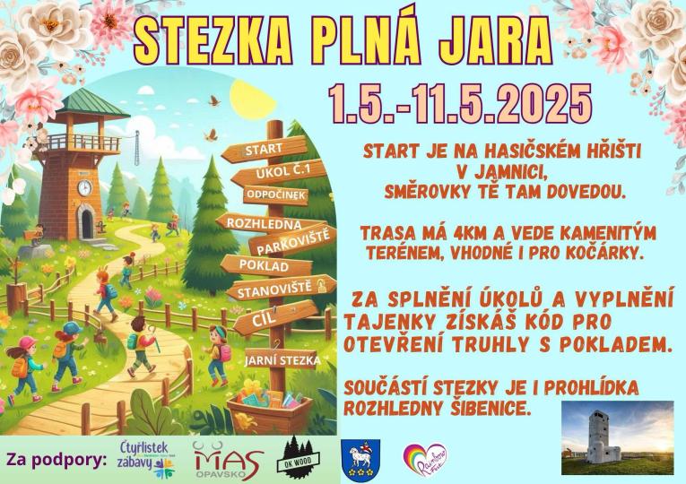 Stezka plná jara