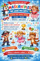 Maškarní ples na ledě pro děti
