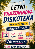 Letní diskotéka Březová